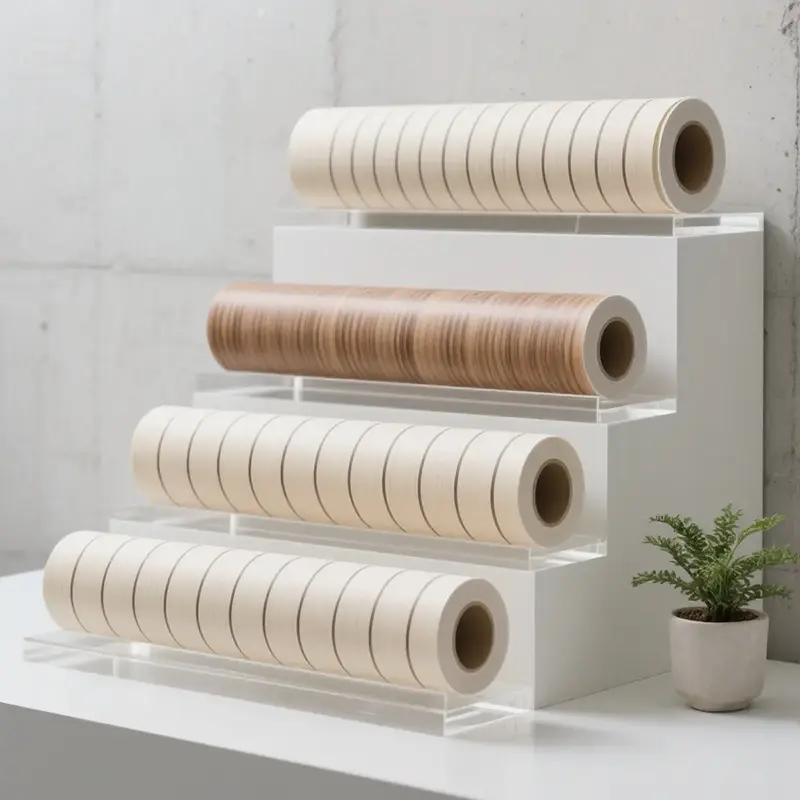 Factory Price Wood Grain Decorative Film