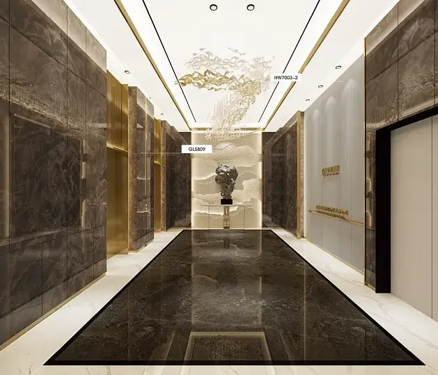 Marble Non Self Adhesive Pvcpet Film