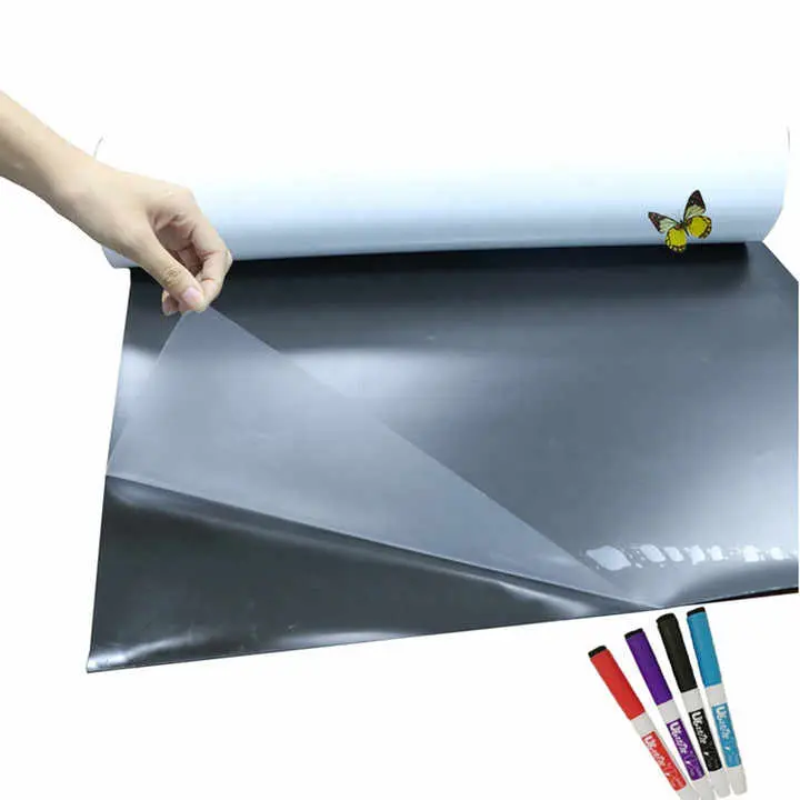 PP Static Whiteboard Writing Film White Sheets Roll