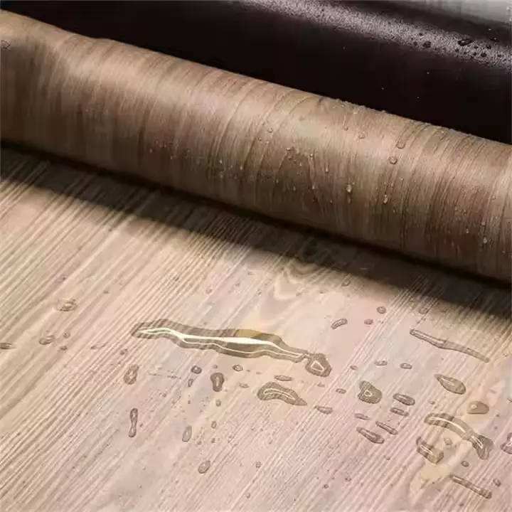 PVC Wood Grain Film for Furniture Cover Kitchen Cabinet