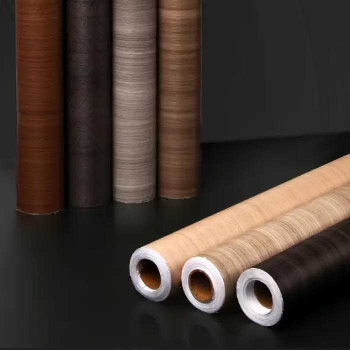 Wood Grain PVC Decorative Film Roll